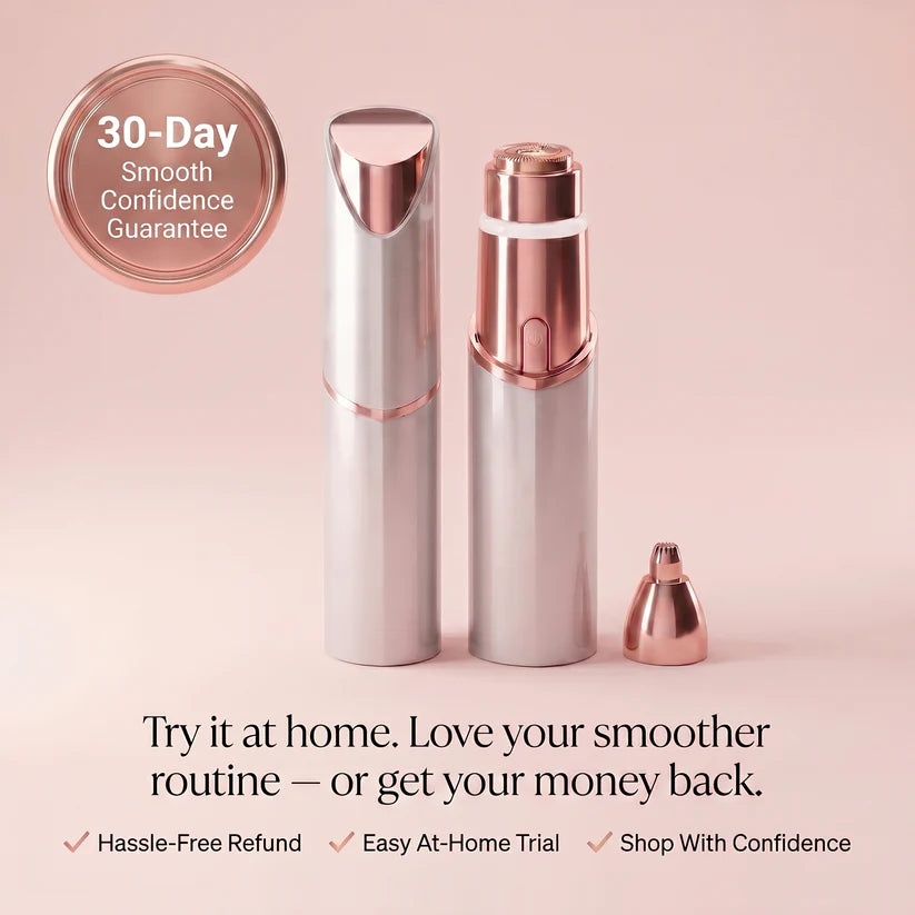 Mochy Duo™ — 2-in-1 Facial & Eyebrow Trimmer