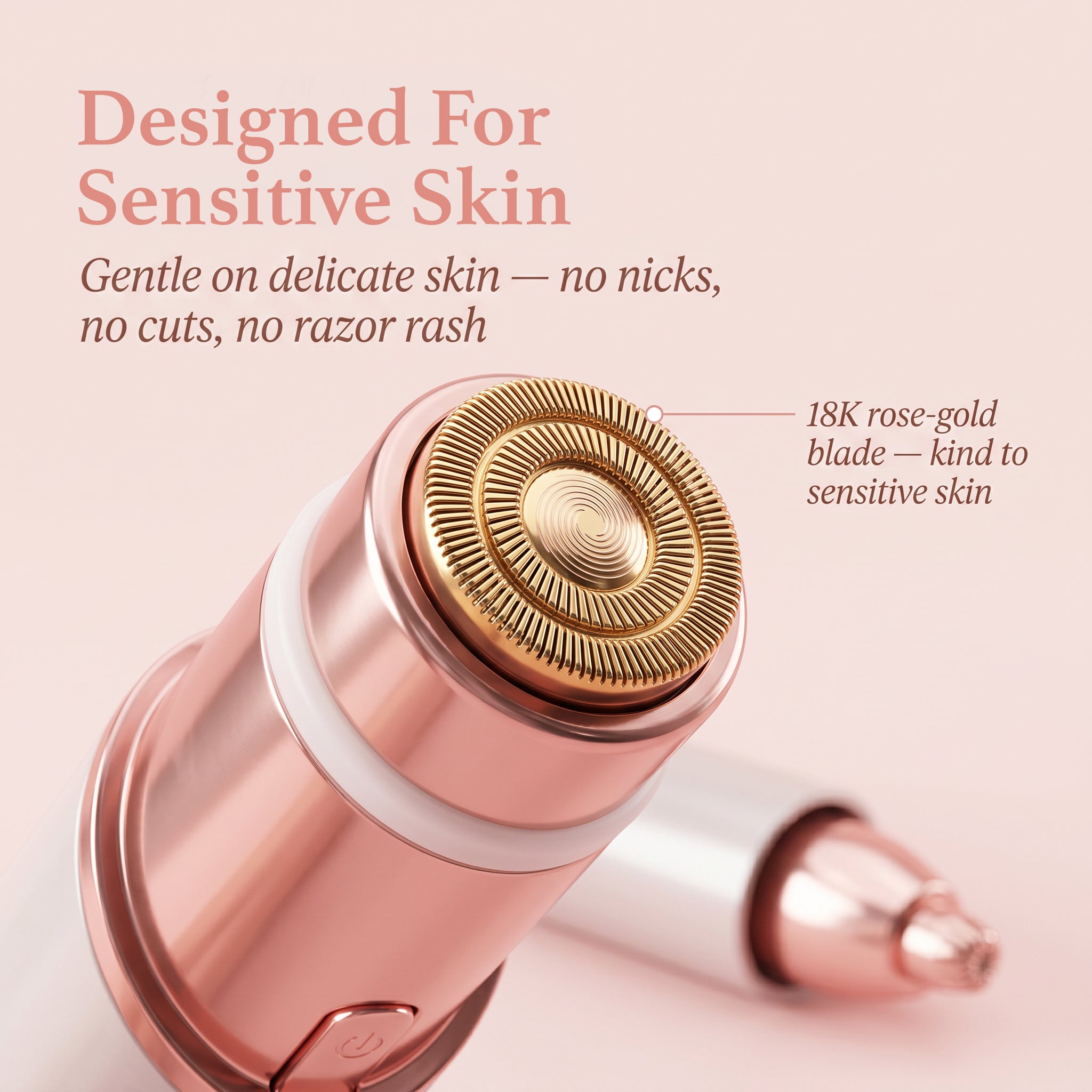 Mochy Duo™ — 2-in-1 Facial & Eyebrow Trimmer